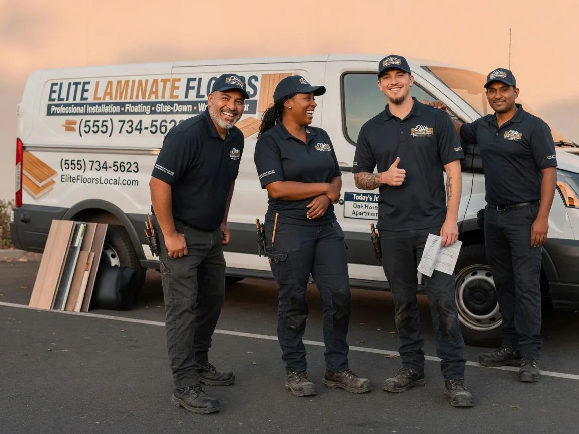 Laminate flooring installation company in Sargeant, MN
